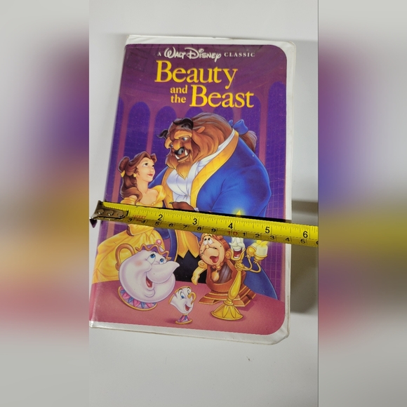 Beauty And The Beast VHS Tape Walt Disney’s Black Diamond Classic 1325 RARE! - Picture 2 of 9